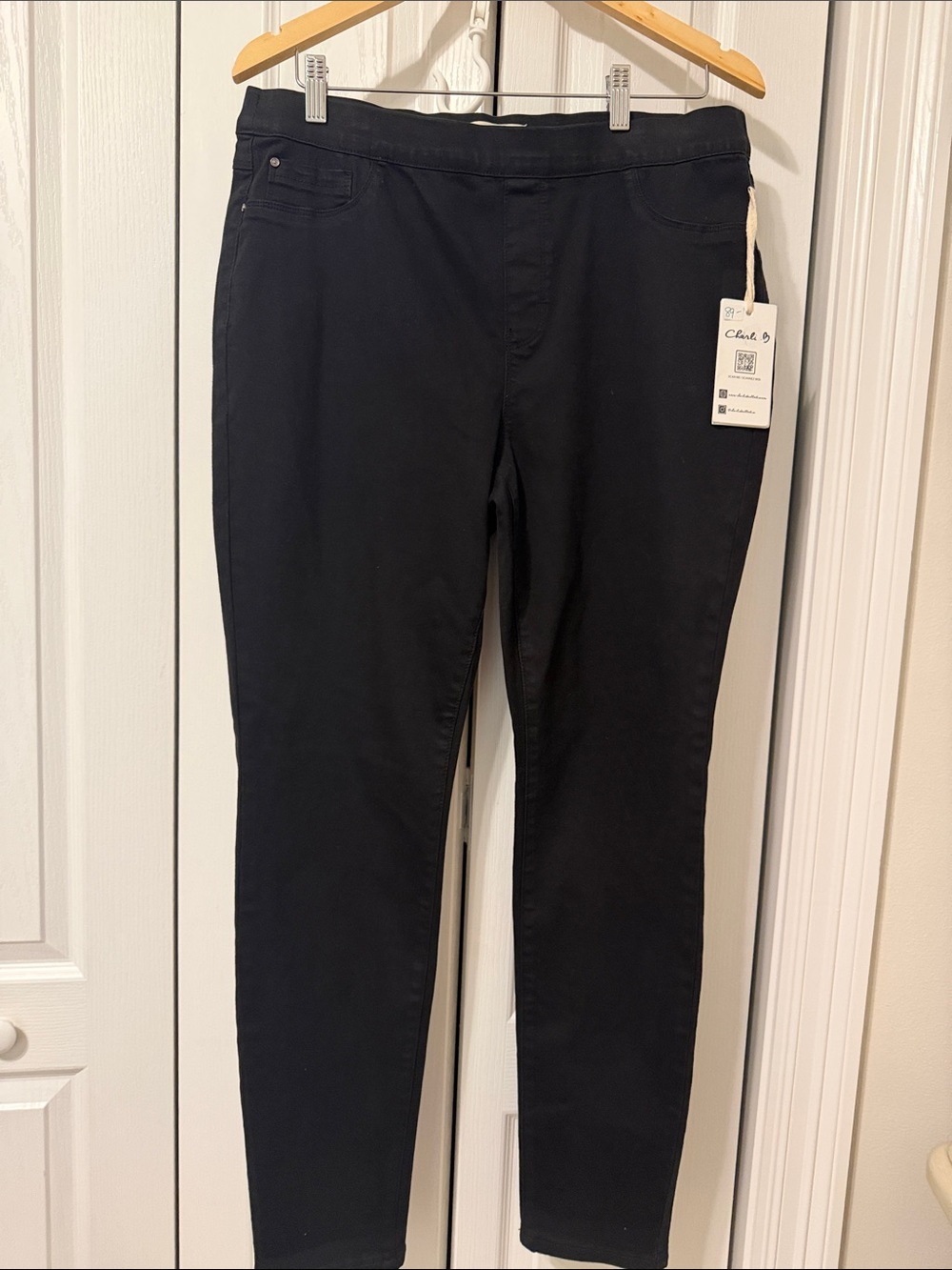 CHARLIE B Black Skinny Jeans - Slim Fit